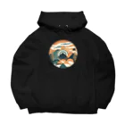 aokitaの【BLUE NORTH】秋の夕暮れ/DISC Big Hoodie