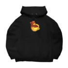 satoayaのアニマルカフェのドリンクマ　コーヒー Big Hoodie