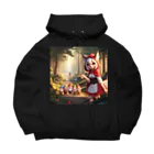 AI Creative Hub（AIクリエイティブハブ）の赤ずきん狼と小人たち Big Hoodie