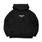 HAL-GAMESのHARUKAZE CITY HOODIE: BLACK BODY ビッグシルエットパーカー