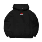 HI-IZURUのsimpleline019　ちょこっとひらがなパーカー Big Hoodie