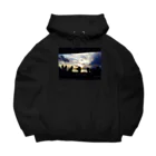 hemphopeのsea side twilight Big Hoodie