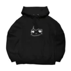 るりいろのるりいろパーカー黒 Big Hoodie