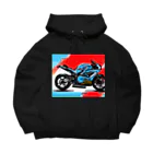 Moichi Designs Shop-2023のハイパーバイク Big Hoodie