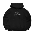 ひなたぼっこのふわ2（反転 Big Hoodie