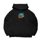 アニマル達の気分転換中のメイクーン Big Hoodie