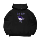 NIKORASU GOのトリマニア専用デザイン「BIRD」（Tシャツ・パーカー・グッズ・ETC） Big Hoodie