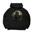 STOP POACHNGのSTOP POACHNG（シルバーバックゴリラ） Big Hoodie