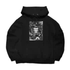 ラーメン三原色のショップの公式ユニフォームロゴ Big Hoodie