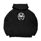 nkcamelliaのラビットパンク Big Hoodie