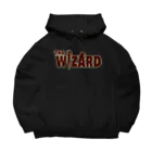 indigo_blue_moonのTHE WIZARD (魔法使い) ロゴ Big Hoodie