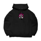 roiro_blackの桜 Big Hoodie