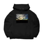 ニブイチ屋の凛々しい空 Big Hoodie