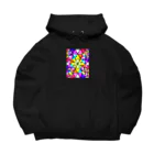 みにゃ次郎のステンドグラス Big Hoodie