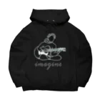 Can you Call yourself Real ?のimagine Big Hoodie