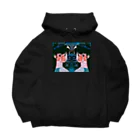 akaharaillustの裁可Tシャツ Big Hoodie