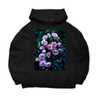 脳海の濡れた薔薇 Big Hoodie