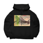 木村 紗のくじら カラー Big Hoodie