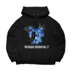 CHAX COLONY imaginariの【各10点限定カラー】クマキカイ(1 / nega / No longer needed me...?) Big Hoodie