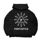 N.S.P. (NISI-P オフィシャル ショップ)のPART2STYLE LOGO B Big Hoodie