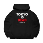 NIPPON DESIGNのTOKYO iS DEAD COVID-19 ビッグシルエットパーカー