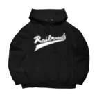 PoooompadoooourのRailroadsロゴタイプ　しろ Big Hoodie