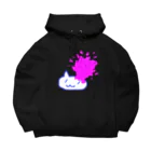 ツチブタすい臓商店の溢血（ねこ部分白ver） Big Hoodie