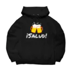 RIRI_designの乾杯！ビール下さい（スペイン語） Big Hoodie