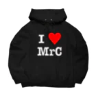 TASOGAREのI LOVE MrC ビッグシルエットパーカー