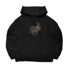 Jackalope Houseの未確認動物 ビッグシルエットパーカー