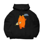 ヒグマのサケクマ君 Big Hoodie