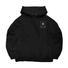 Univer FACEのUniver FACE ビックシルエットパーカー　black Big Hoodie