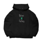 Deliver X Factoryの当社ロゴグッズ Big Hoodie