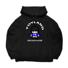 カワイイ オシャレ ポップ な TOYLANDのTOYLAND サッカーくん Big Hoodie