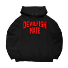 X-DEVILFISHのDEVILFISH MATEパーカー ビッグシルエットパーカー