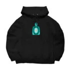 HYBS FOR MEのヘッドペイント Big Hoodie