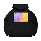 NEON LIGHT STARSのキラキラ植物 Big Hoodie