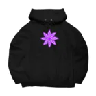 HAKOCHINのPurple Leaves Big Hoodie