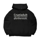 稀有のCruel adult make-believe play waiting for the result. Big Hoodie