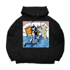 03damono🇯🇵のおやすみCAT’S Big Hoodie