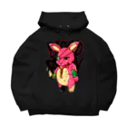 月が輝くこんな夜にのBLOOD BUNNY Big Hoodie