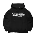 DARTS SPACE BarneysのBarneys新ロゴ白 ビッグシルエットパーカー