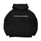 へらやのLet's have fun playing mahjong! Big Hoodie