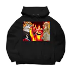 ポメラニ･アンのギリギリ限界バトル Big Hoodie