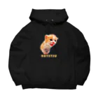 虎徹屋のミニ虎徹「吠」パーカー Big Hoodie