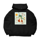 pop-popのPOP girl 『like』 Big Hoodie