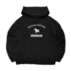 onehappinessのミニチュアシュナウザー Big Hoodie