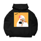 コトリコ雑貨のにっこりハッピー Big Hoodie