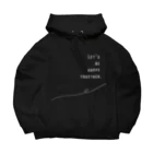 ToiToyのシンプル 文字　WT Big Hoodie