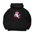 無価値の現実逃避ガール ❤️ Big Hoodie